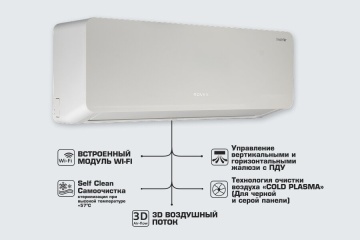 Настенная сплит-система Rovex RS-18CBS5 PRO Inverter чёрная