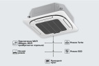Кассетная сплит-система Rovex RIB-36HR1/CICU-36HR1 Flash