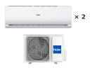 Мульти-сплит система Haier Leader Super Match на 2 комнаты 35+35 м²